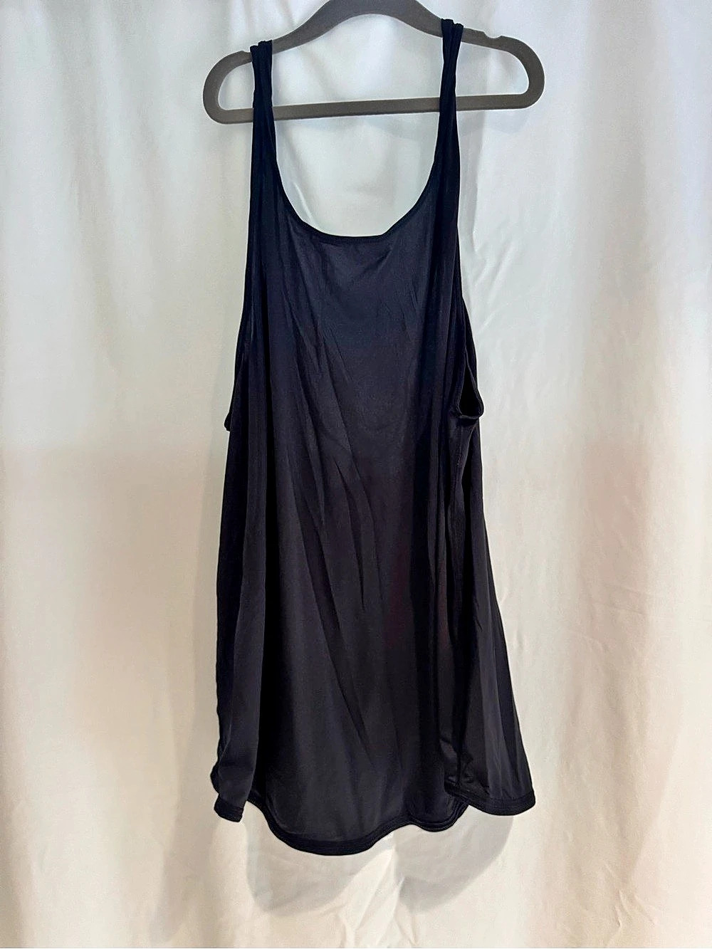 lululemon Black Open Back Scoop Neck Tank Top
